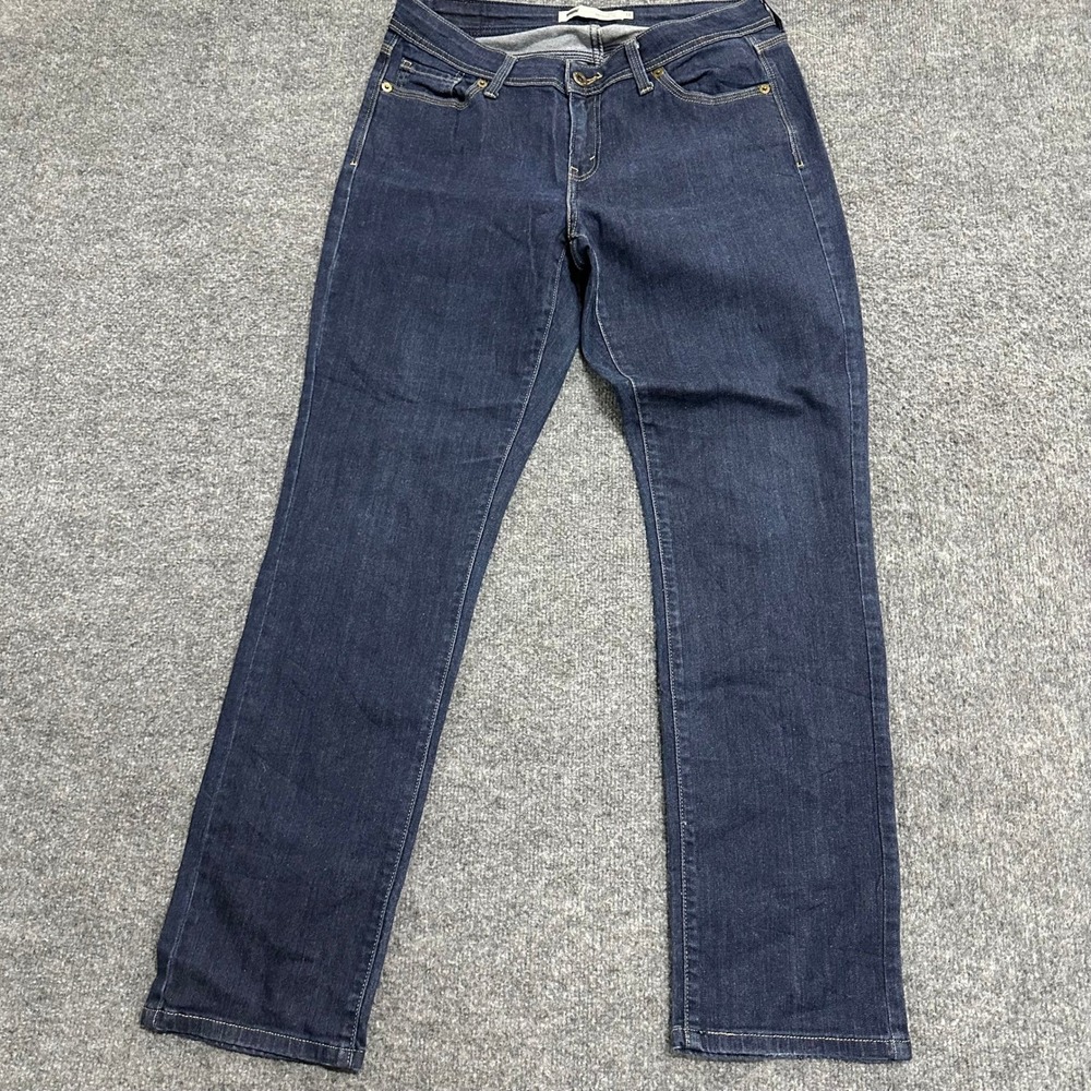 Levi's Jeans Womens Size 12 529 Curvy Skinny Leg Dark Wash Blue Denim Casual